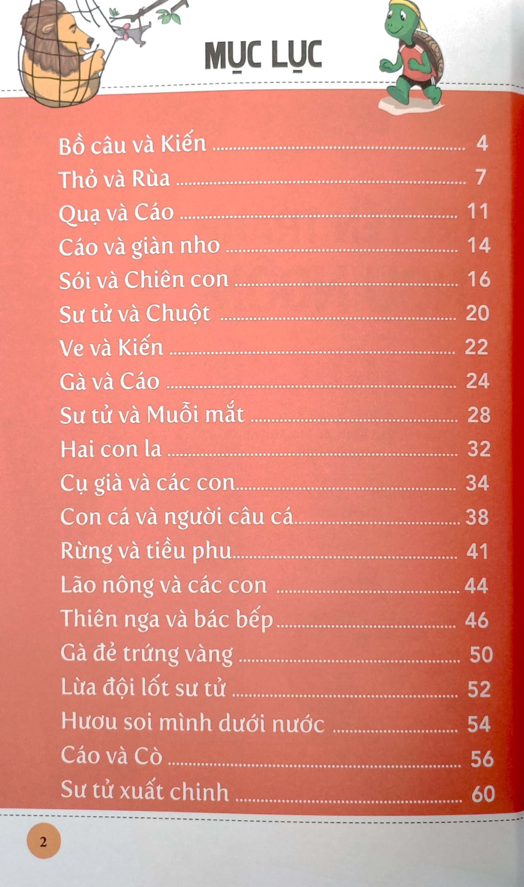 truyện tranh ngụ ngôn la fontaine
