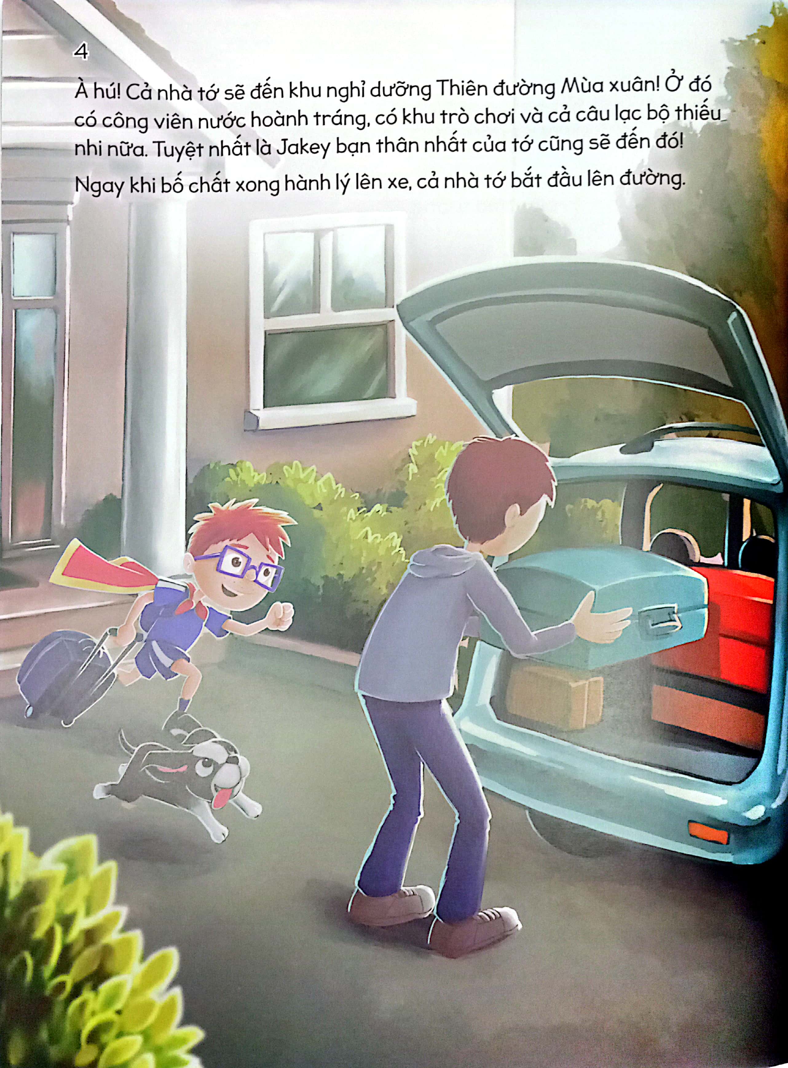 truyện tranh nhập vai tương tác làm sao đây danny - kỳ nghỉ của siêu anh hùng tập sự