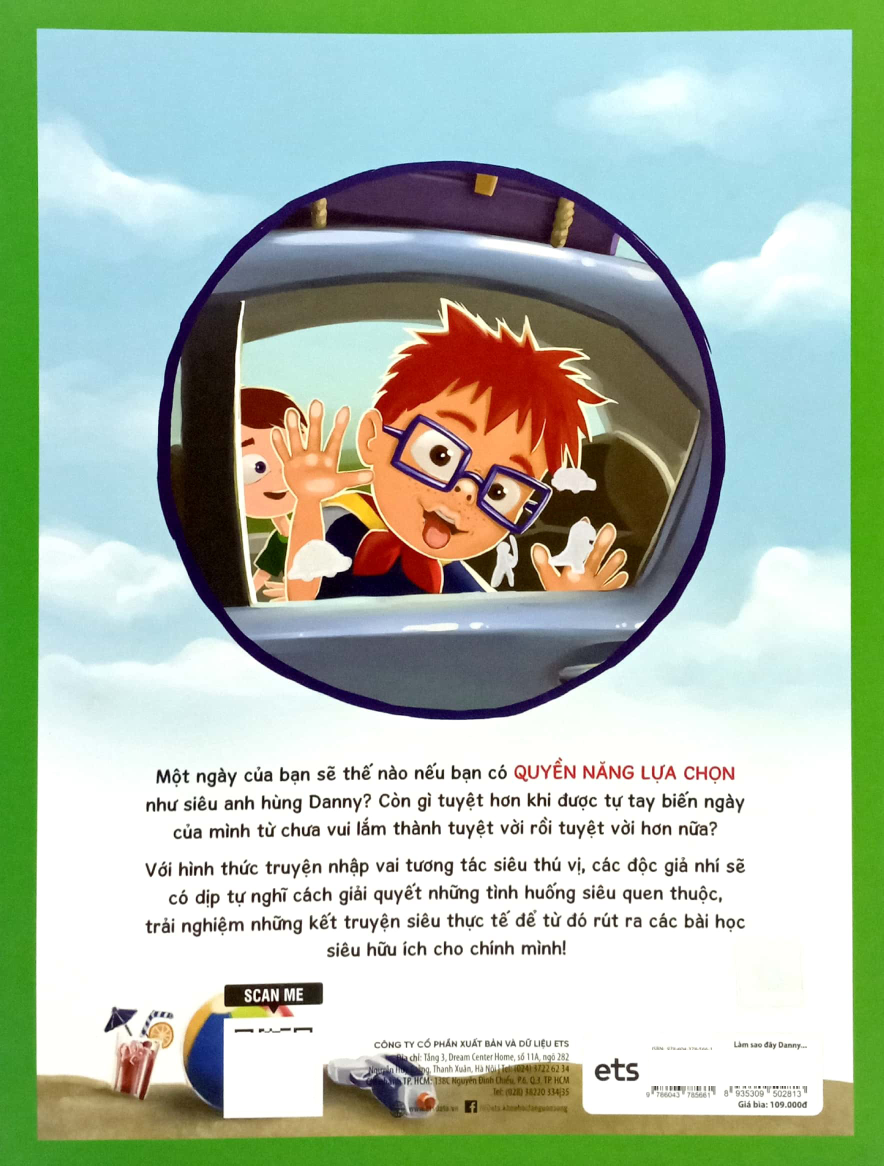 truyện tranh nhập vai tương tác làm sao đây danny - kỳ nghỉ của siêu anh hùng tập sự