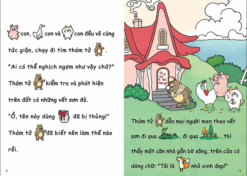 truyện tranh phát triển tư duy cho bé