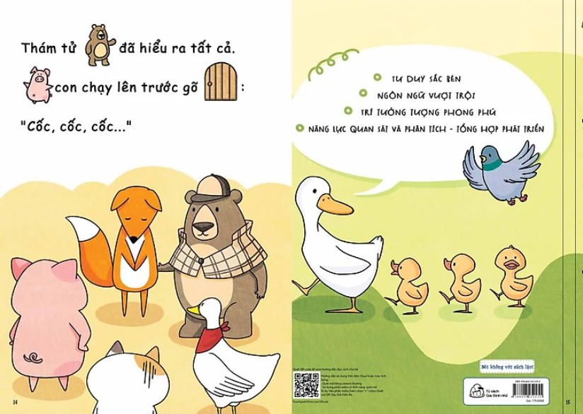 truyện tranh phát triển tư duy cho bé