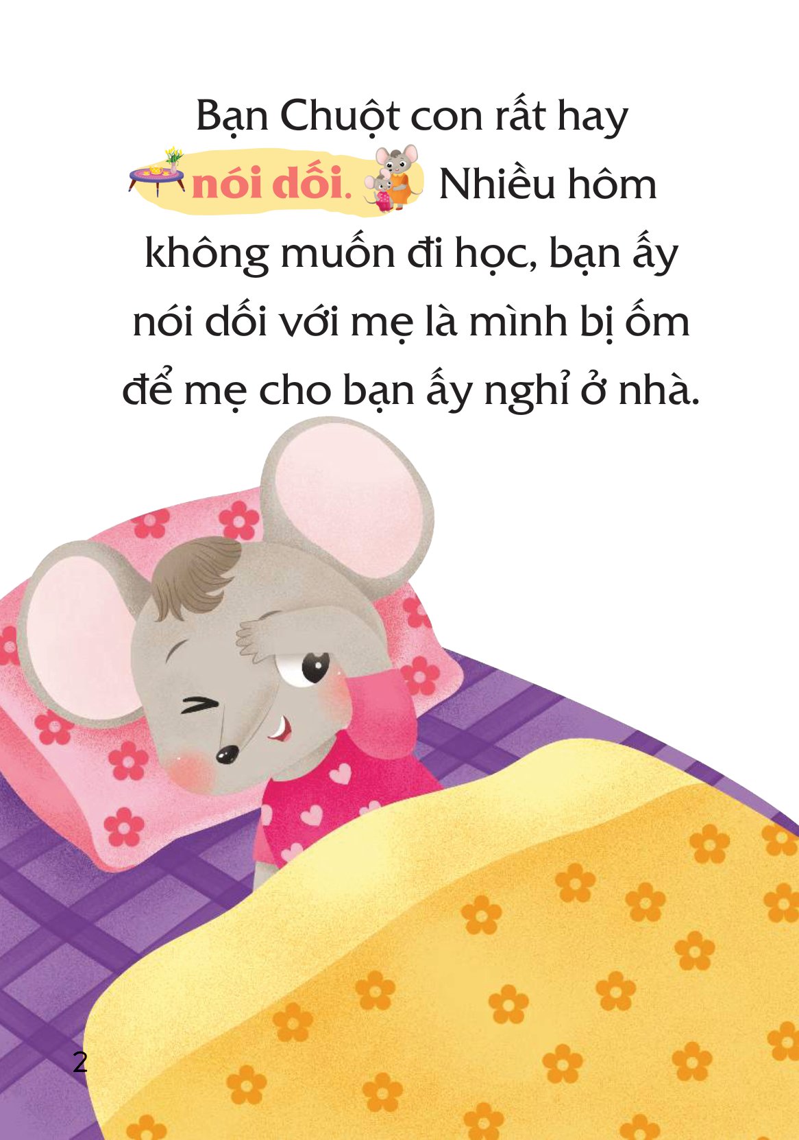 truyện tranh song ngữ việt-anh cho bé - bé ngoan không nói dối - good children do not lie