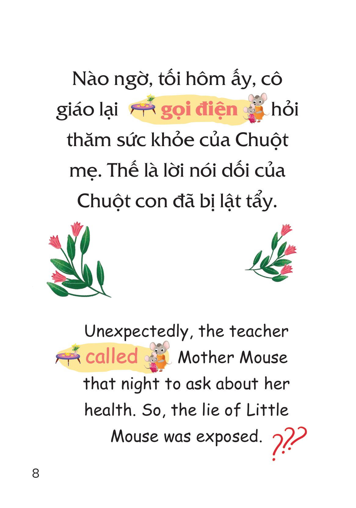 truyện tranh song ngữ việt-anh cho bé - bé ngoan không nói dối - good children do not lie