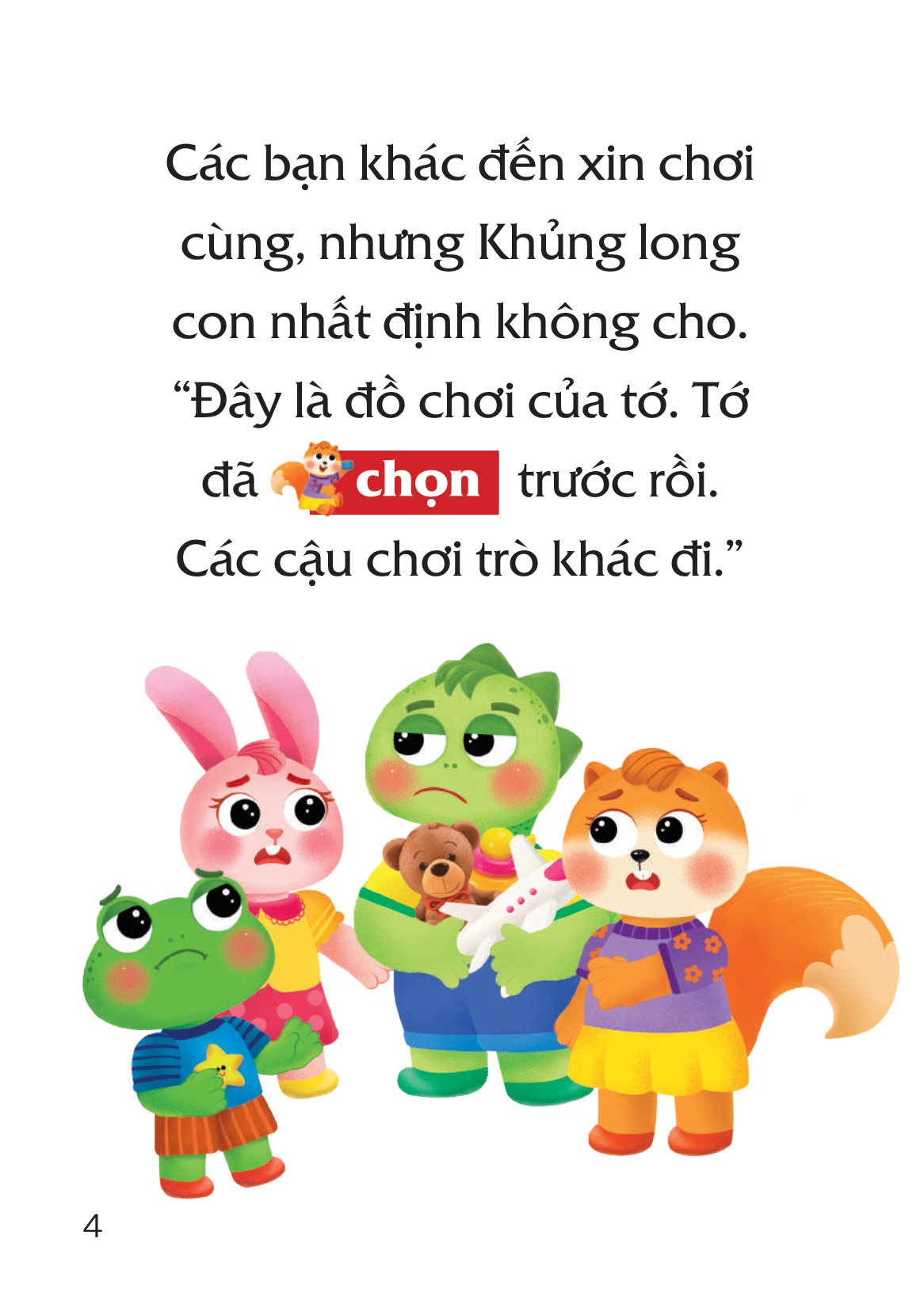 truyện tranh song ngữ việt-anh cho bé - chân thành chia sẻ, vui vẻ bên nhau - when you share, you have great joy