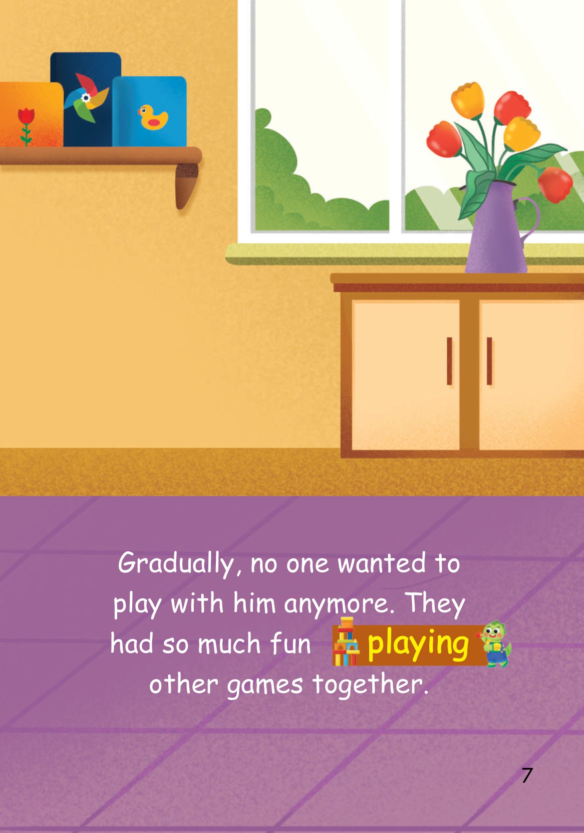 truyện tranh song ngữ việt-anh cho bé - chân thành chia sẻ, vui vẻ bên nhau - when you share, you have great joy