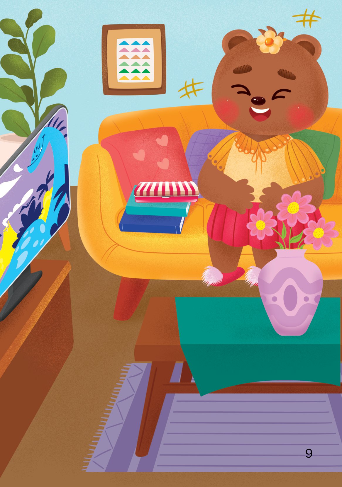 truyện tranh song ngữ việt-anh cho bé - chưa học bài xong, đừng đi chơi nhé! - do not forget to revise your lessons before going out to play