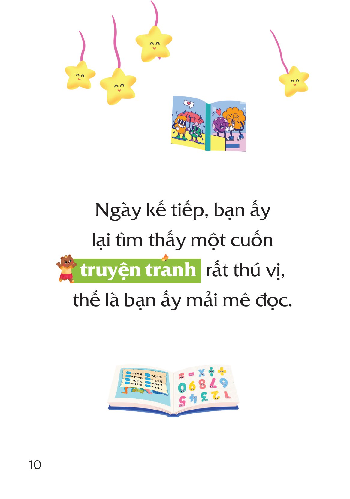 truyện tranh song ngữ việt-anh cho bé - chưa học bài xong, đừng đi chơi nhé! - do not forget to revise your lessons before going out to play