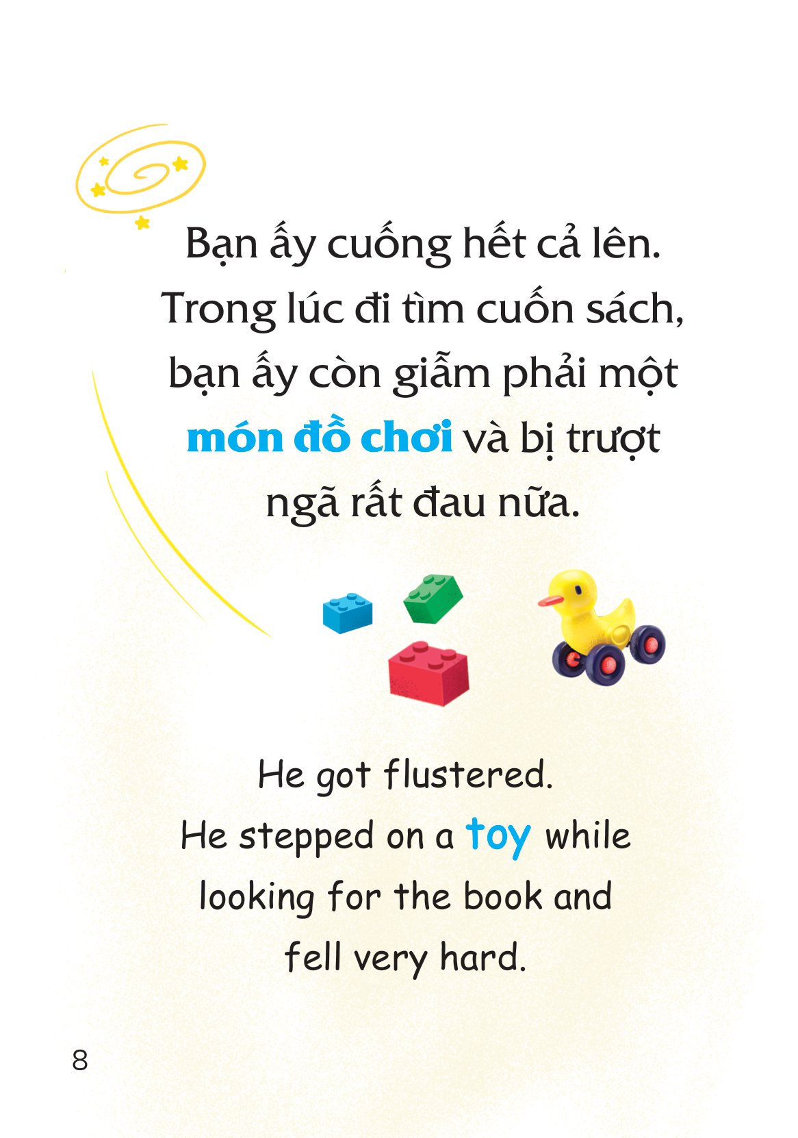 truyện tranh song ngữ việt-anh cho bé - đồ đạc gọn gàng, sẵn sàng sử dụng - you find things more easily when you keep them orderly