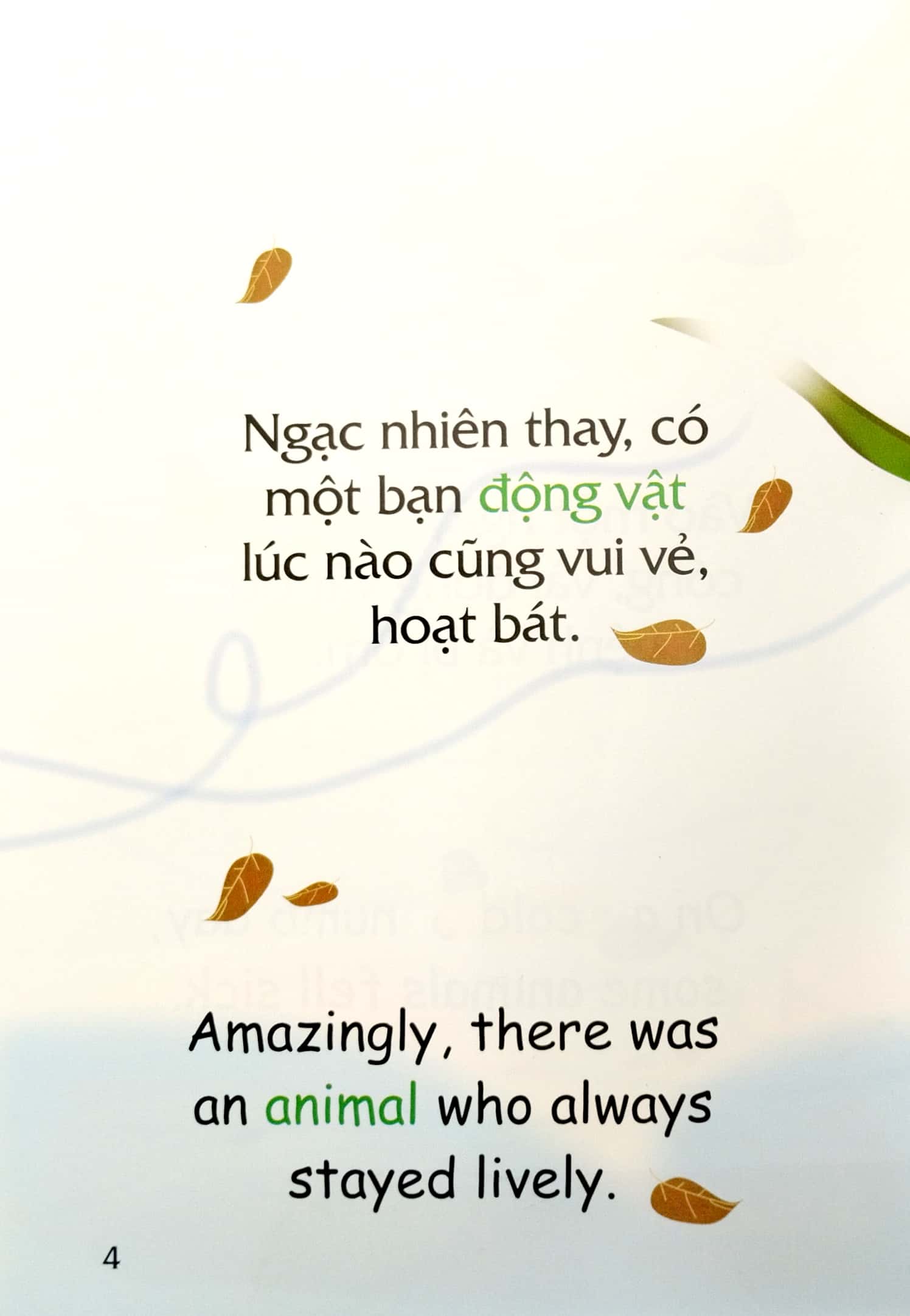 truyện tranh song ngữ việt - anh cho bé - exercise is important - tập thể dục quan trọng lắm nhé