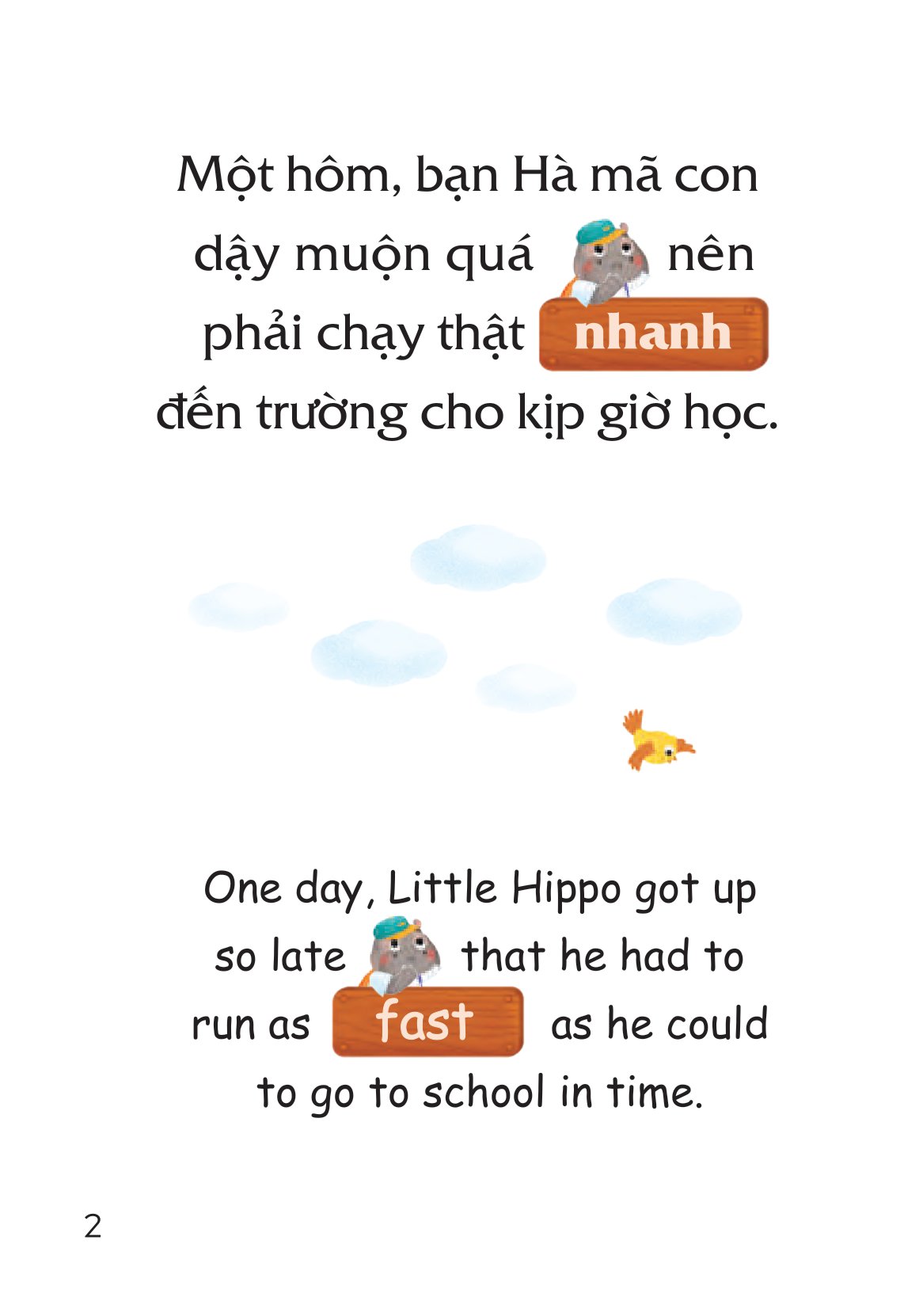 truyện tranh song ngữ việt-anh cho bé - giúp đỡ mọi người thật là vui - helping others is joyful