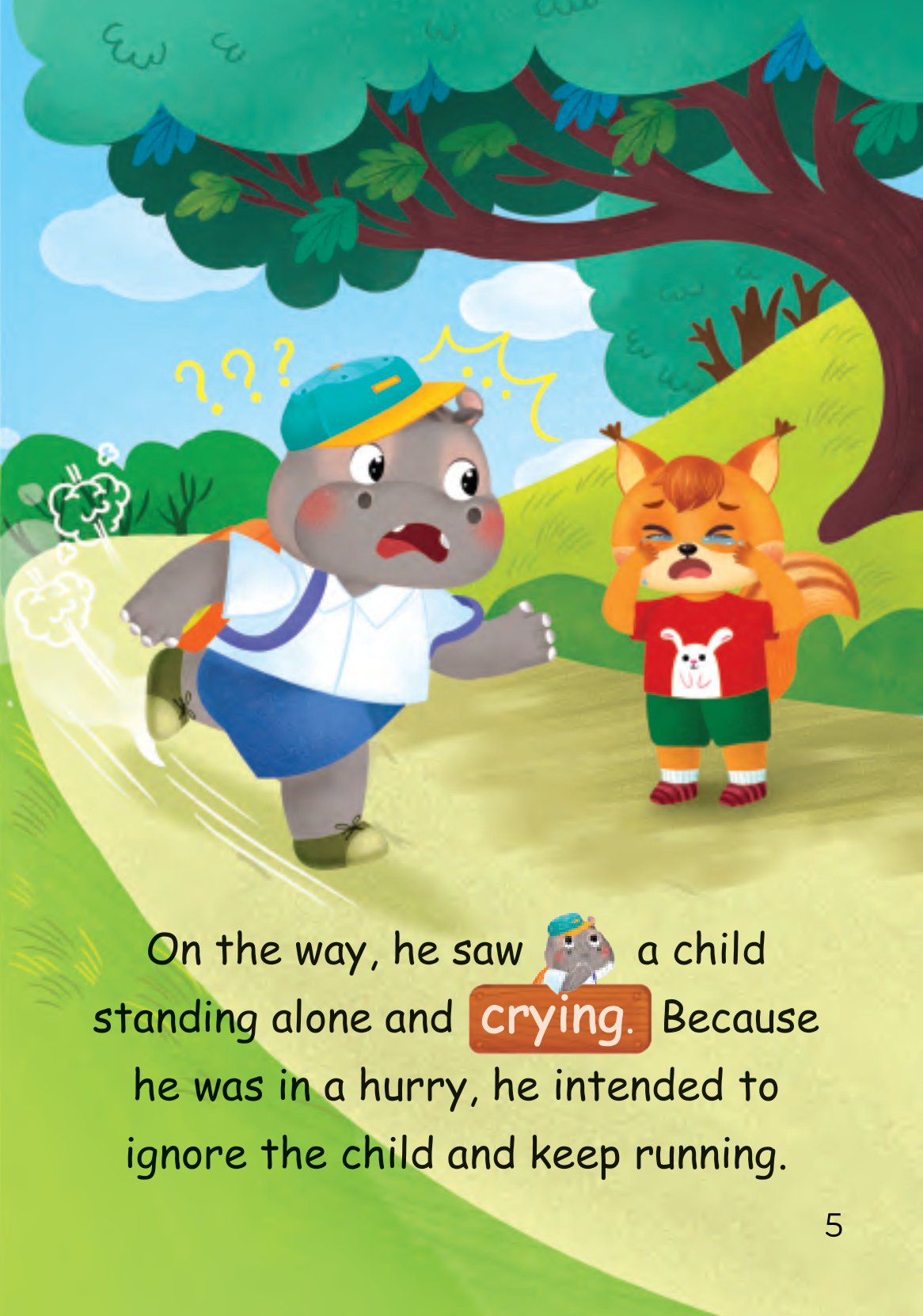 truyện tranh song ngữ việt-anh cho bé - giúp đỡ mọi người thật là vui - helping others is joyful