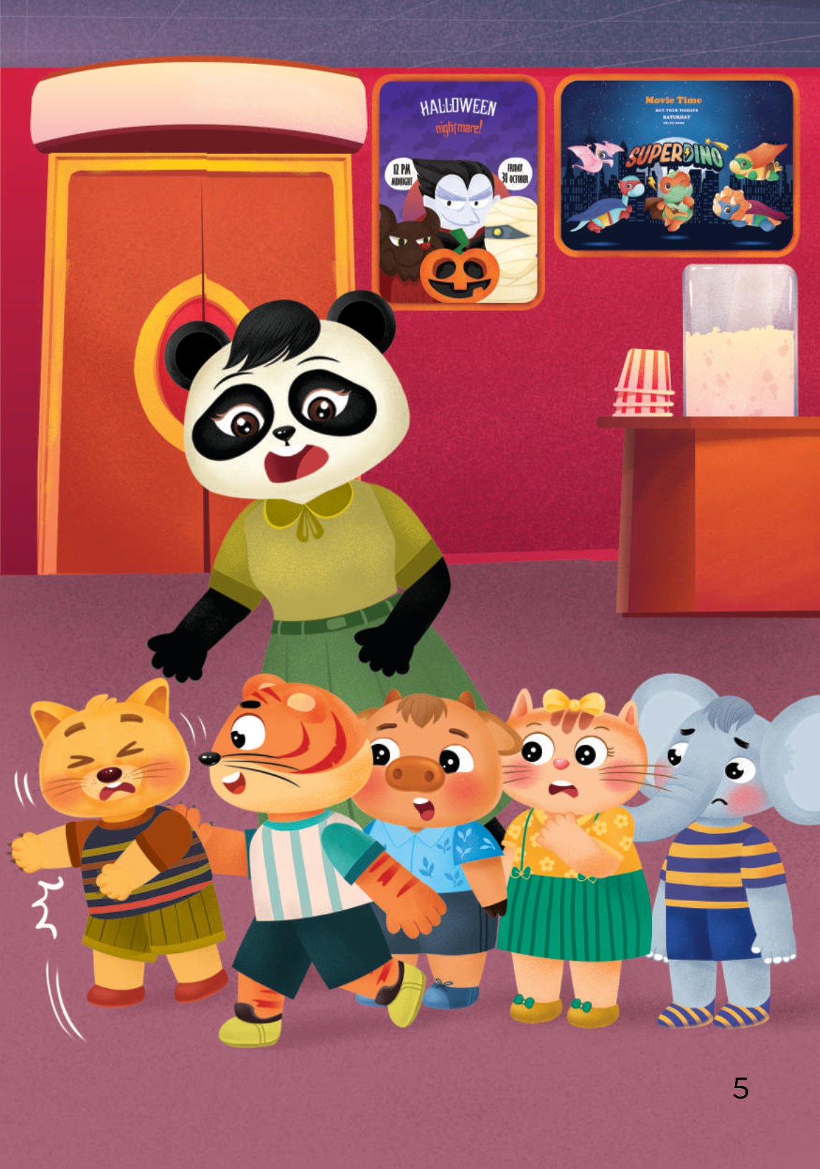 truyện tranh song ngữ việt-anh cho bé - ở nơi công cộng, hành động văn minh - we need to behave politely in public places