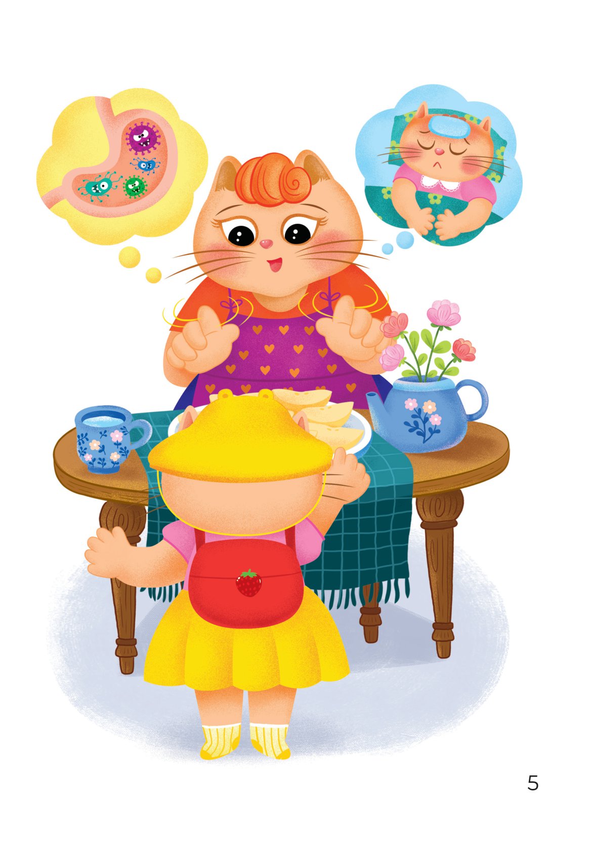 truyện tranh song ngữ việt-anh cho bé - rửa tay sạch sẽ, mạnh khỏe an toàn - washing your hands properly and you are always healthy