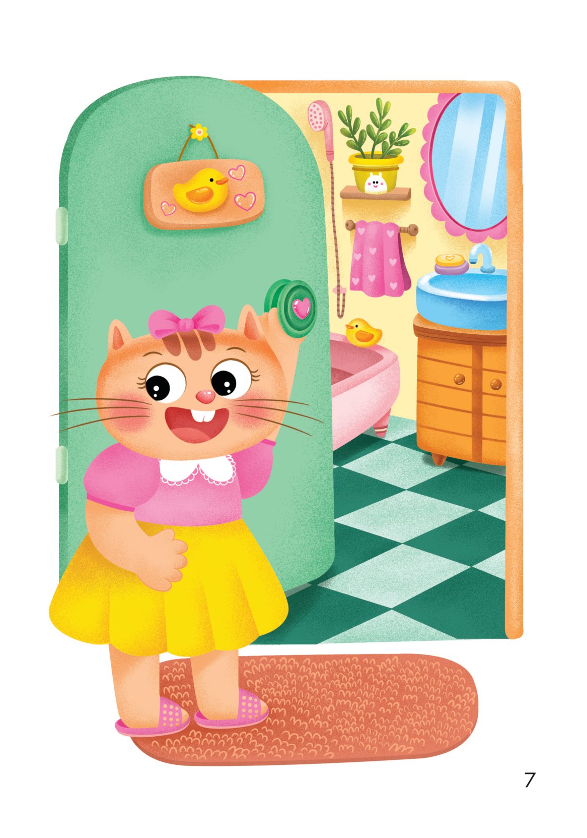 truyện tranh song ngữ việt-anh cho bé - rửa tay sạch sẽ, mạnh khỏe an toàn - washing your hands properly and you are always healthy