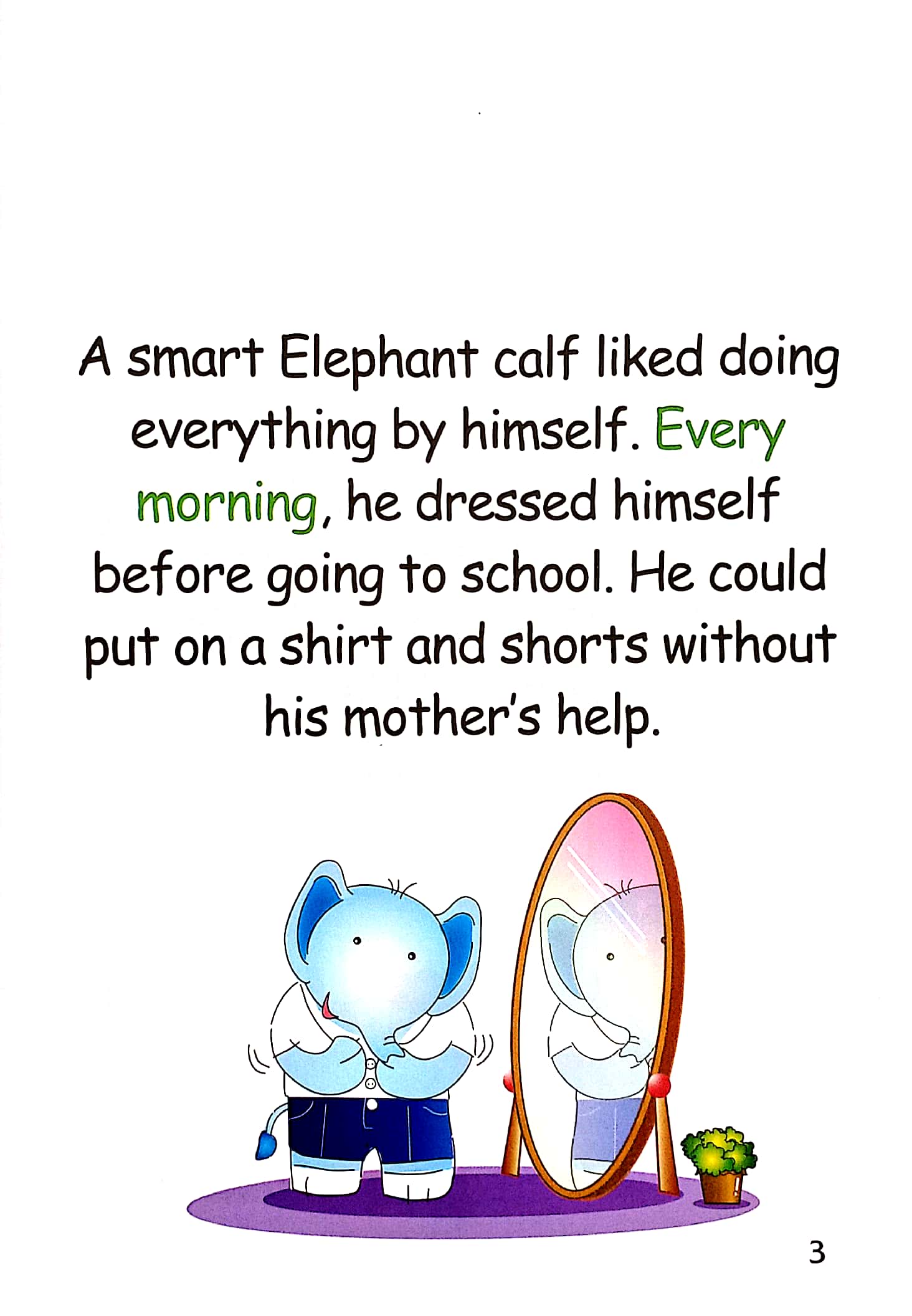 truyện tranh song ngữ việt - anh cho bé - smart babies can get dressed themselves - bé thông minh, bé tự mặc áo quần