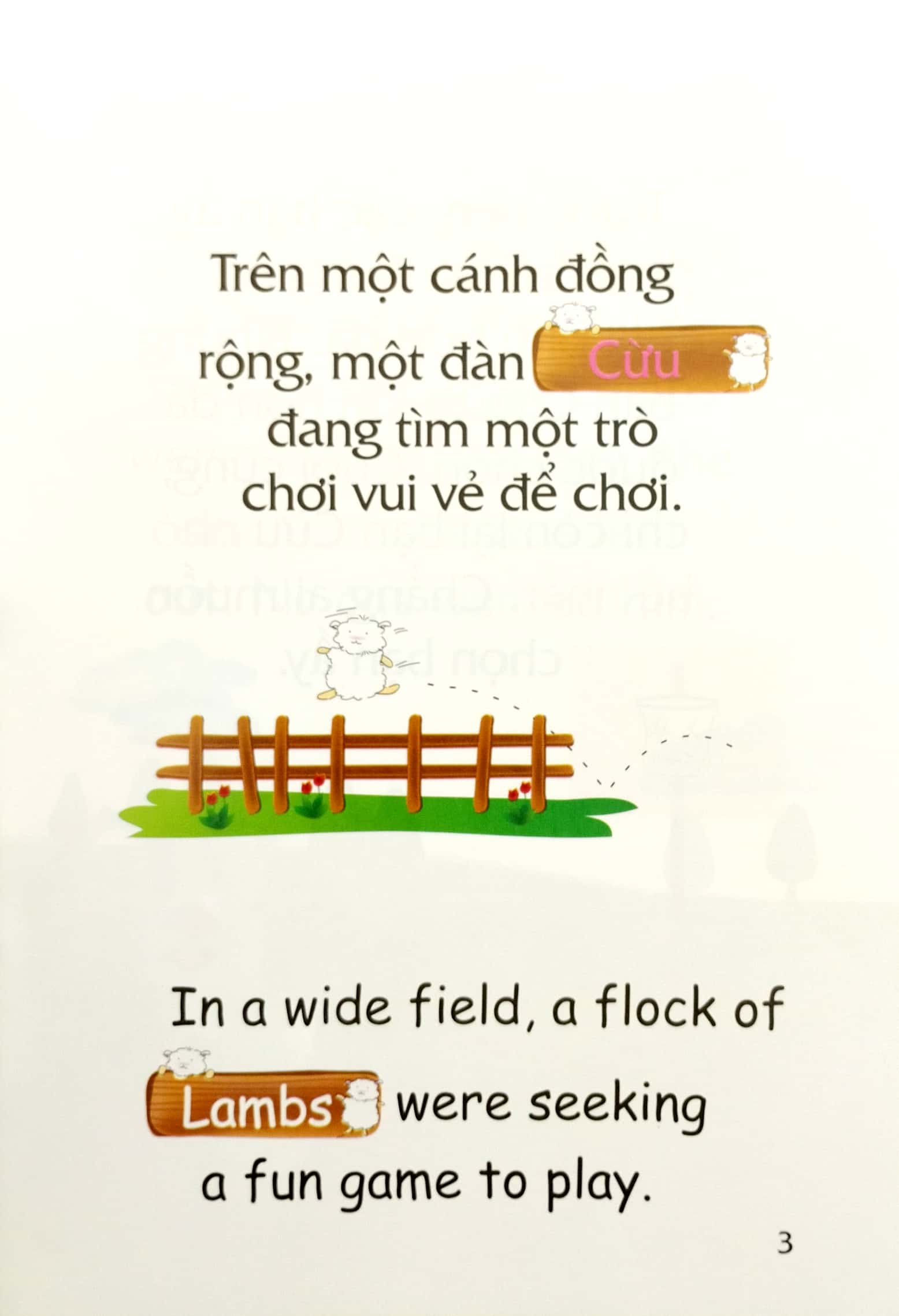 truyện tranh song ngữ việt - anh cho bé - to become tall - để trở nên cao lớn