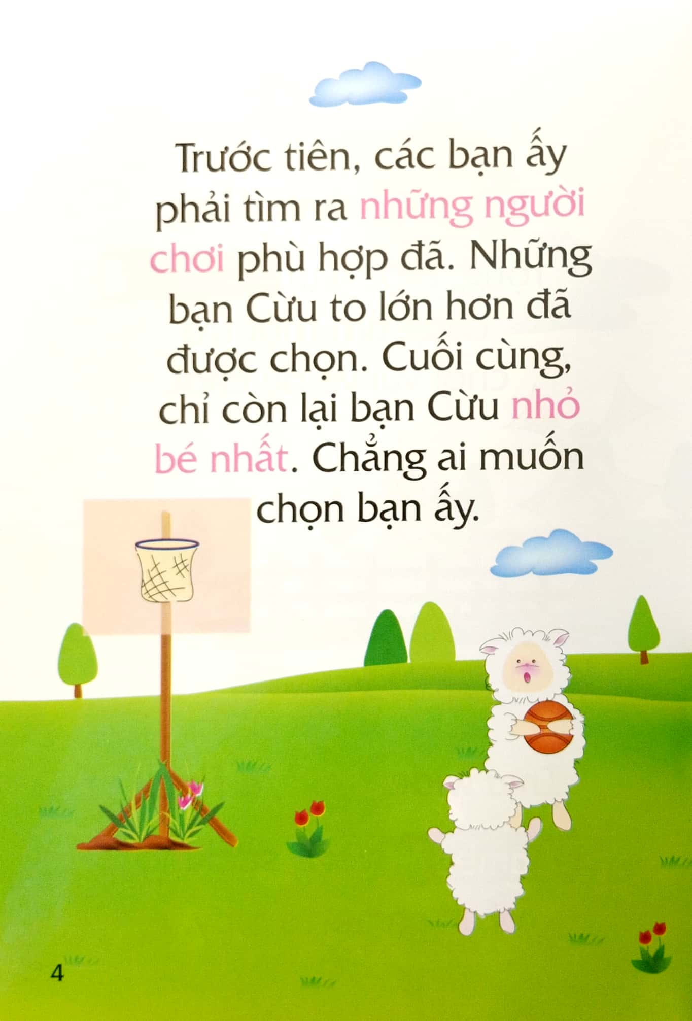 truyện tranh song ngữ việt - anh cho bé - to become tall - để trở nên cao lớn