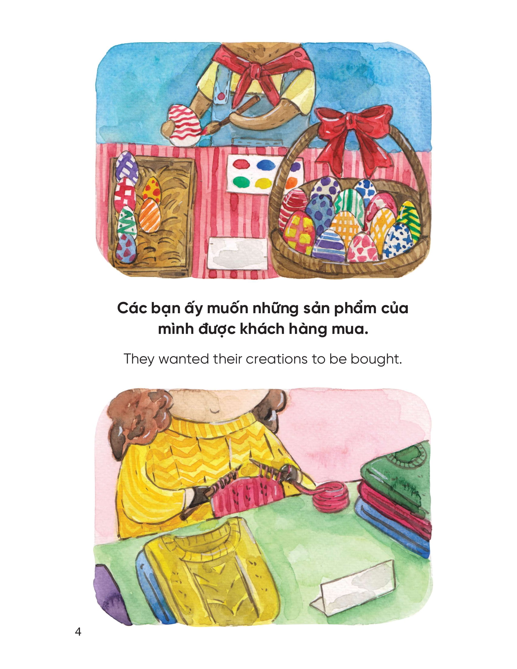 truyện tranh song ngữ việt - anh dành cho trẻ em - cùng học cư xử tốt - bé học cư xử thân thiện, niềm nở - being friendly