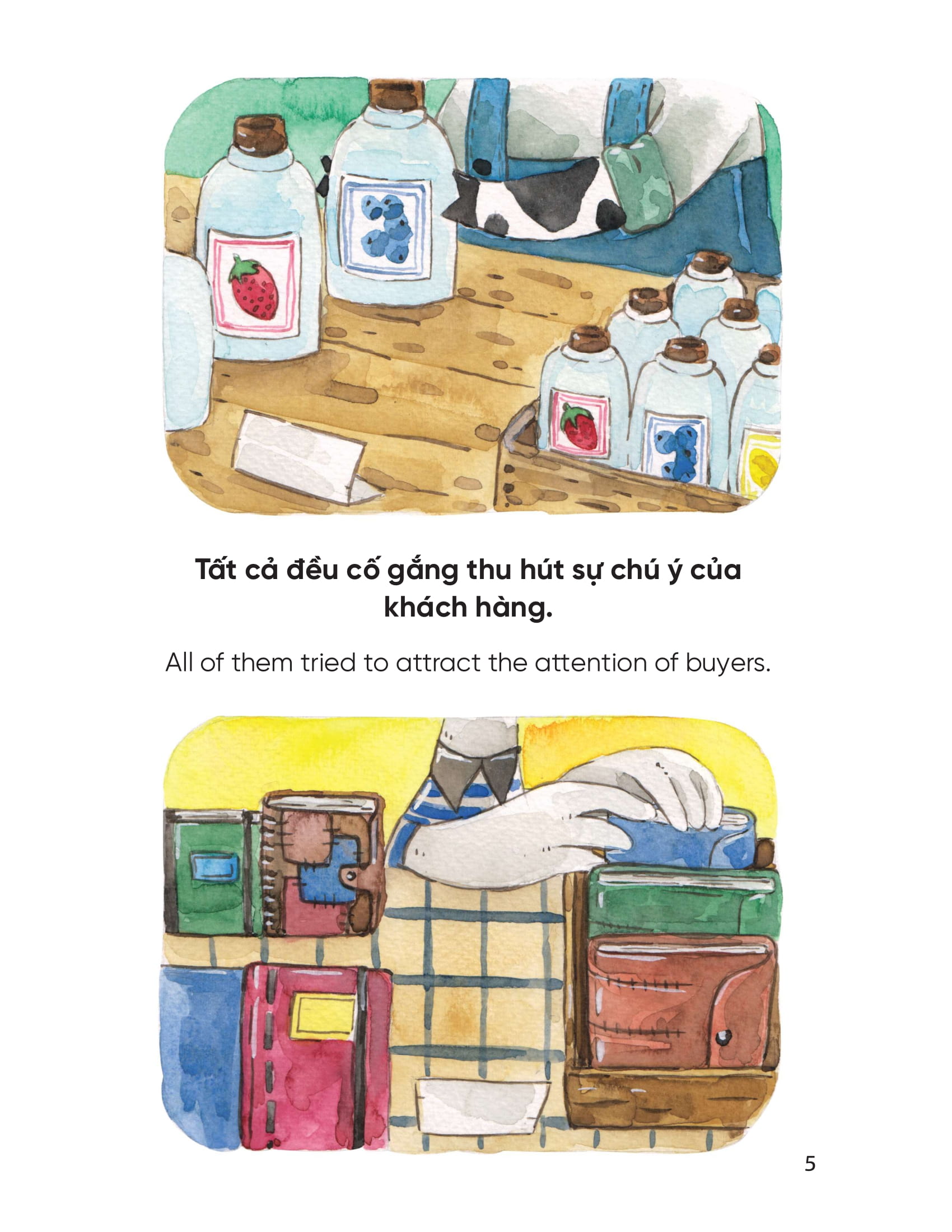 truyện tranh song ngữ việt - anh dành cho trẻ em - cùng học cư xử tốt - bé học cư xử thân thiện, niềm nở - being friendly