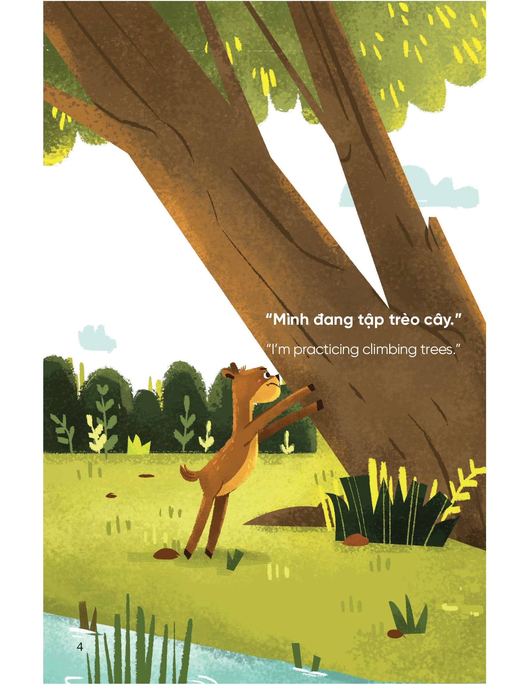 truyện tranh song ngữ việt - anh dành cho trẻ em - cùng học cư xử tốt - bé học nói lời trung thực - telling the truth