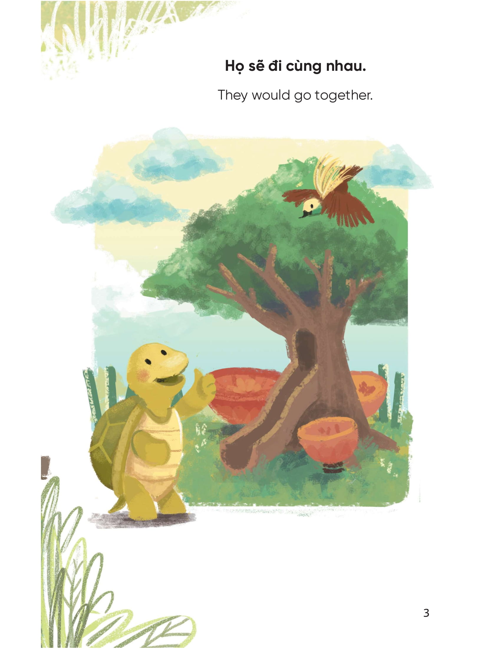 truyện tranh song ngữ việt - anh dành cho trẻ em - cùng học cư xử tốt - bé học tính kiên nhẫn - being patient