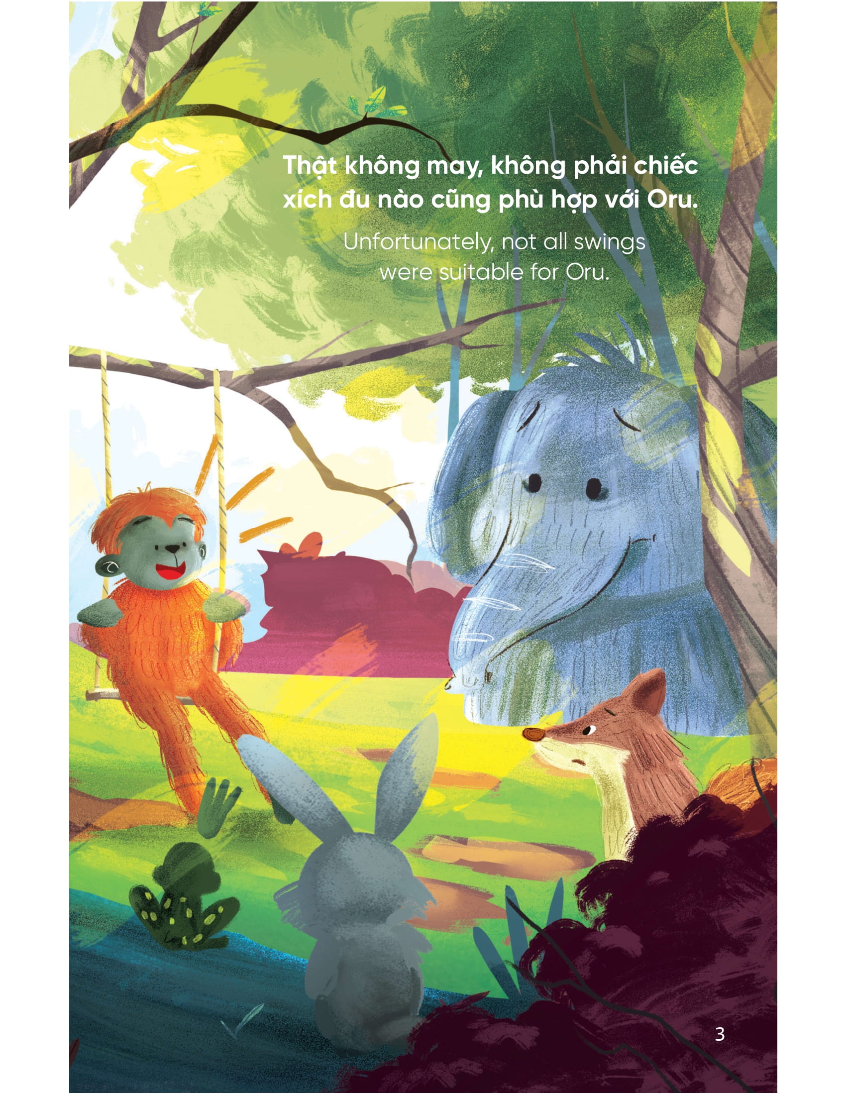 truyện tranh song ngữ việt - anh dành cho trẻ em - cùng học cư xử tốt - bé học tính kiên trì - being persistent