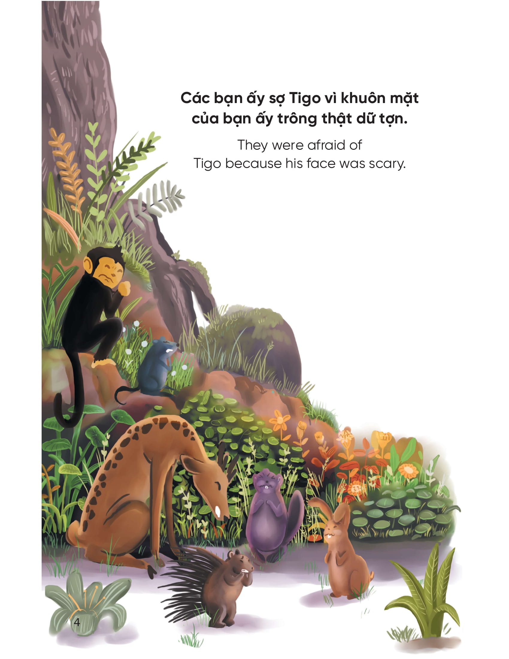 truyện tranh song ngữ việt - anh dành cho trẻ em - cùng học cư xử tốt - bé học yêu thương mọi người - being compassionate