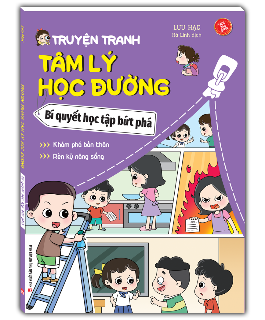 truyện tranh tâm lý học đường - bí quyết học tập bứt phá