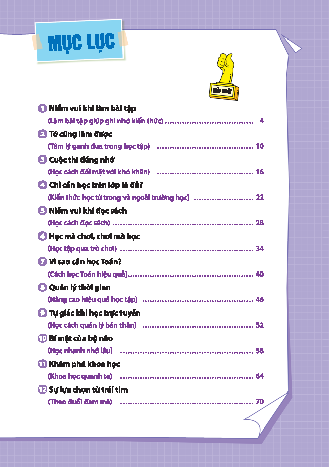 truyện tranh tâm lý học đường - bí quyết học tập bứt phá