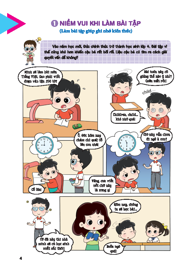 truyện tranh tâm lý học đường - bí quyết học tập bứt phá