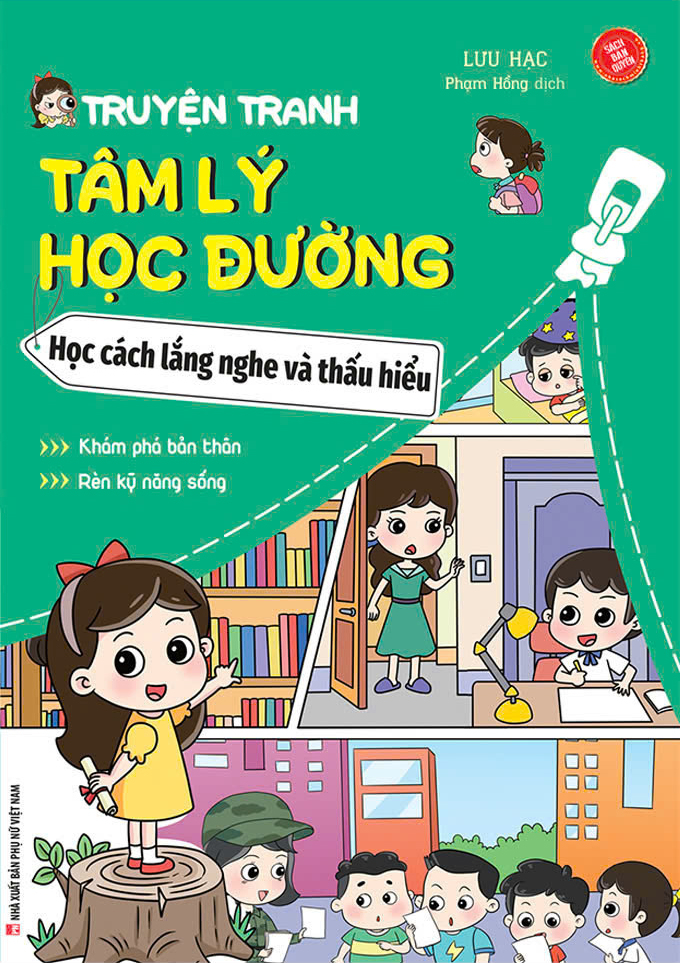truyện tranh tâm lý học đường - học cách lắng nghe và thấu hiểu