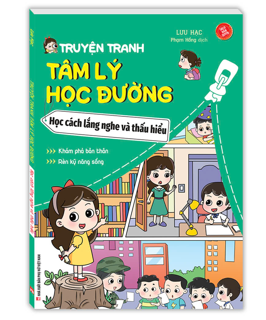 truyện tranh tâm lý học đường - học cách lắng nghe và thấu hiểu