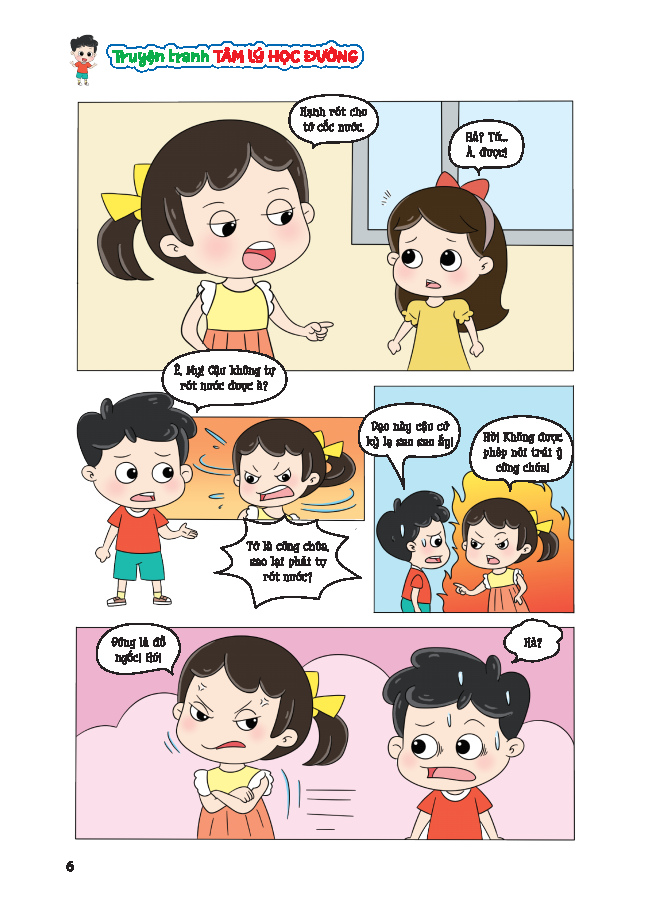 truyện tranh tâm lý học đường - học cách lắng nghe và thấu hiểu