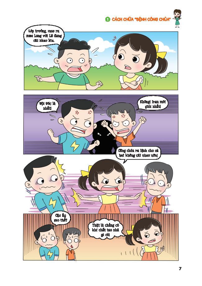 truyện tranh tâm lý học đường - học cách lắng nghe và thấu hiểu