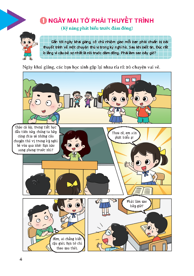 truyện tranh tâm lý học đường - kỹ năng giao tiếp thông minh