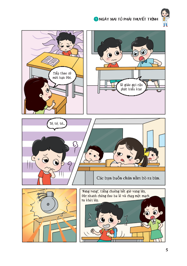 truyện tranh tâm lý học đường - kỹ năng giao tiếp thông minh