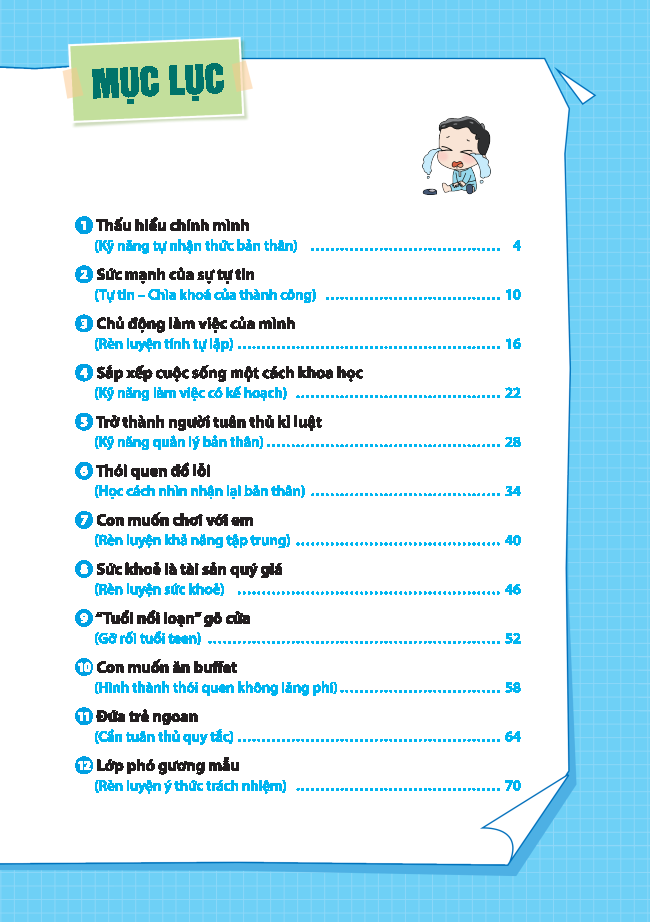 truyện tranh tâm lý học đường - xây dựng niềm tin vào bản thân