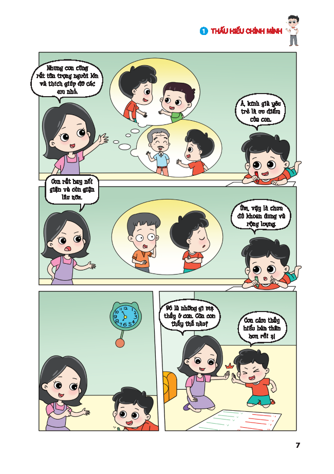 truyện tranh tâm lý học đường - xây dựng niềm tin vào bản thân