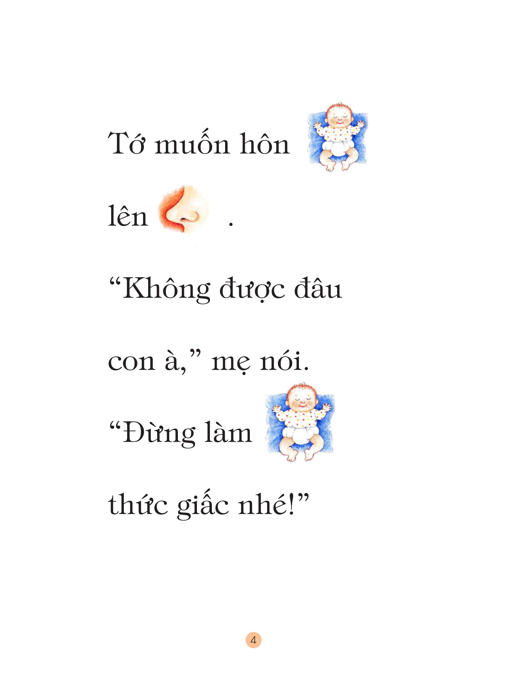 truyện tranh tiềm thức cho bé - đừng làm em bé thức giấc!
