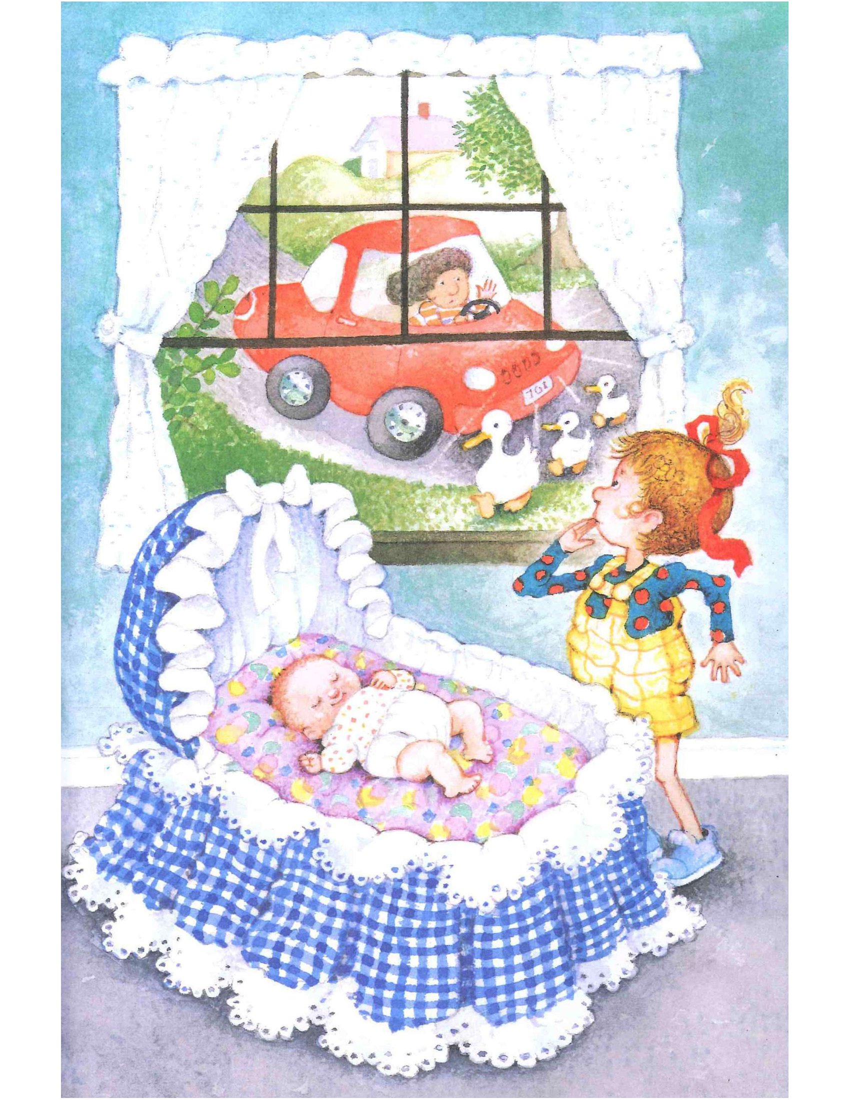 truyện tranh tiềm thức cho bé - đừng làm em bé thức giấc!