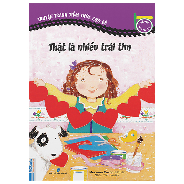 truyện tranh tiềm thức cho bé - thật là nhiều trái tim