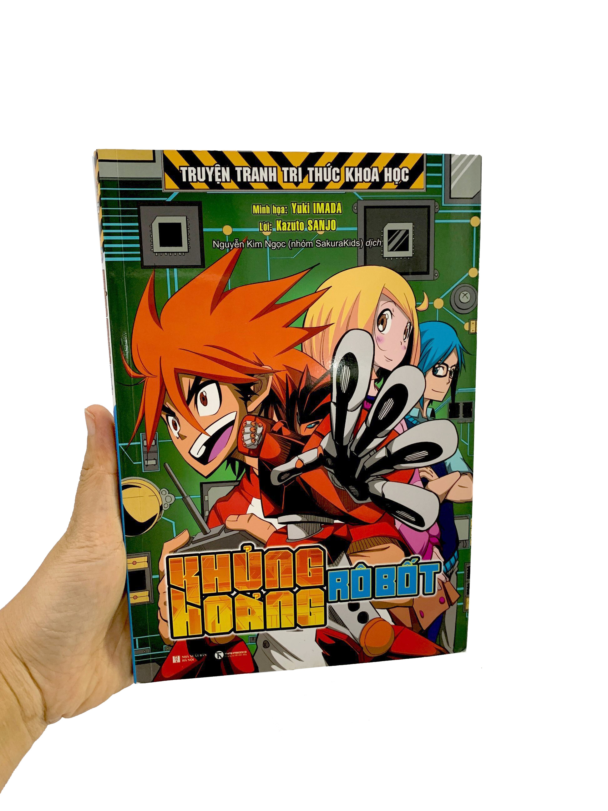 truyện tranh tri thức khoa học - khủng hoảng robot