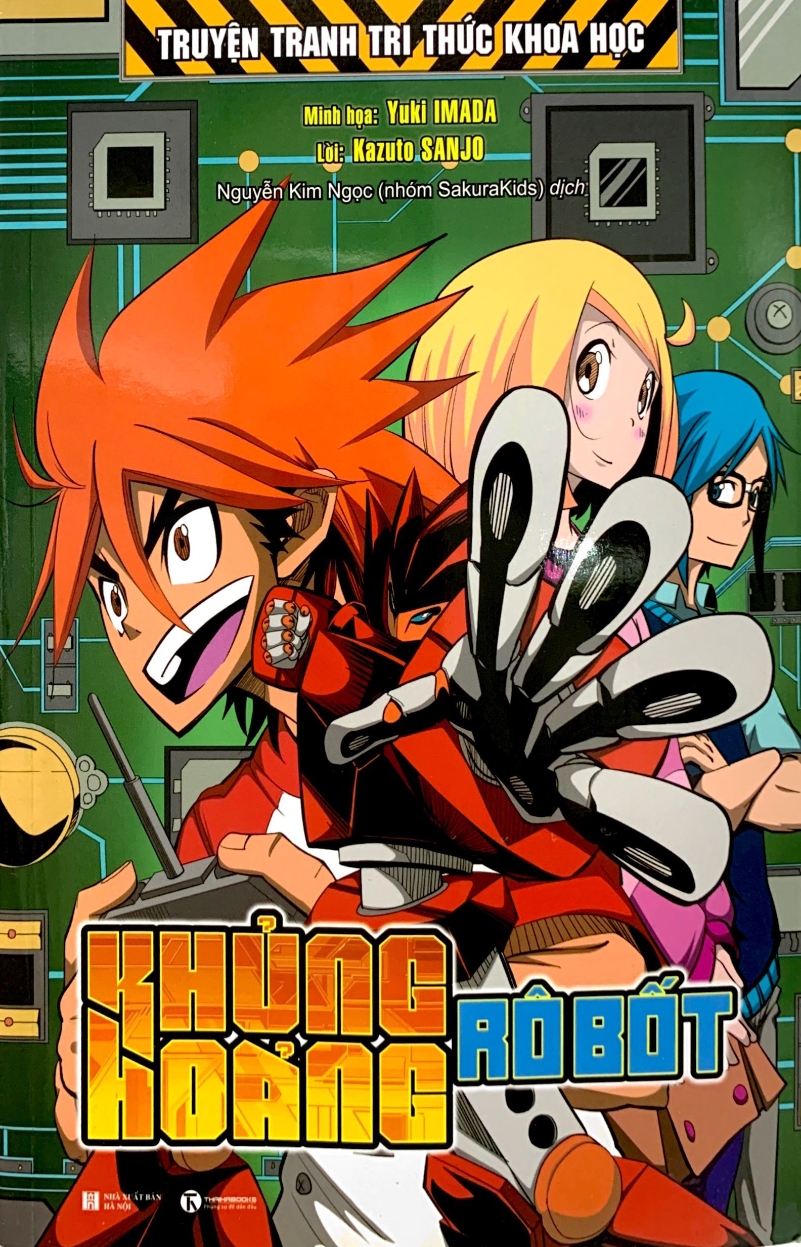 truyện tranh tri thức khoa học - khủng hoảng robot