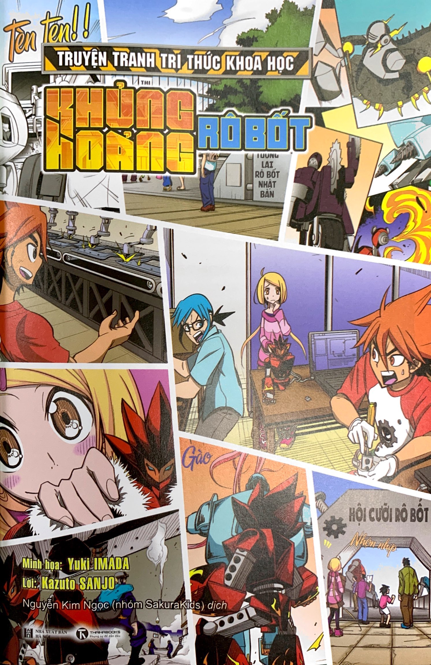 truyện tranh tri thức khoa học - khủng hoảng robot