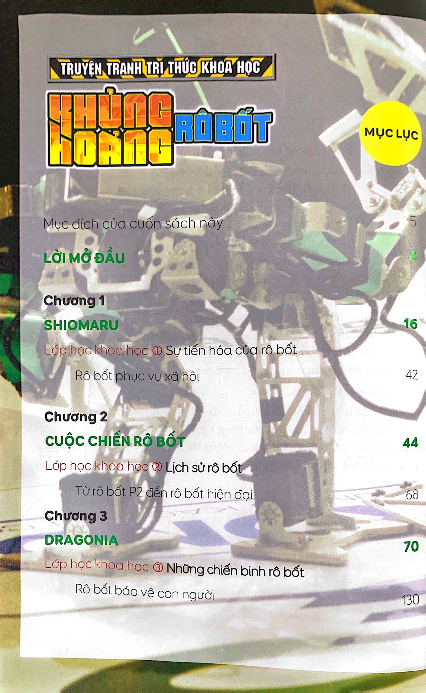 truyện tranh tri thức khoa học - khủng hoảng robot