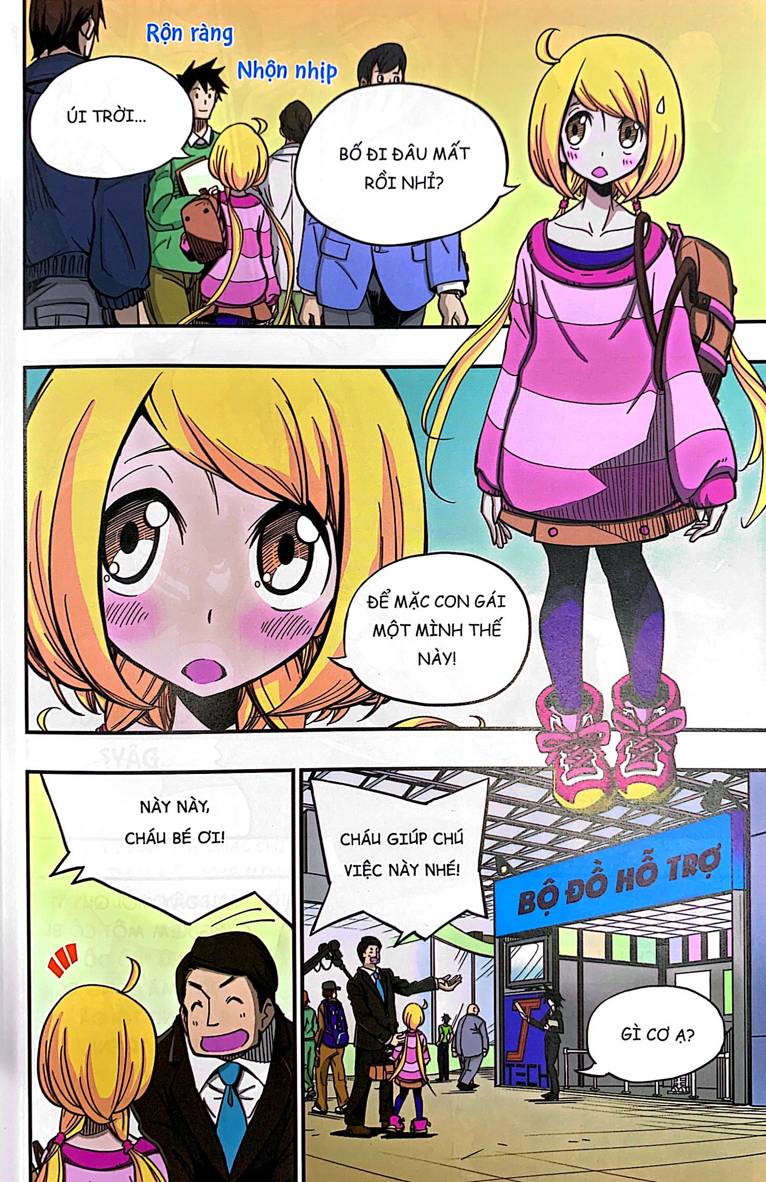 truyện tranh tri thức khoa học - khủng hoảng robot