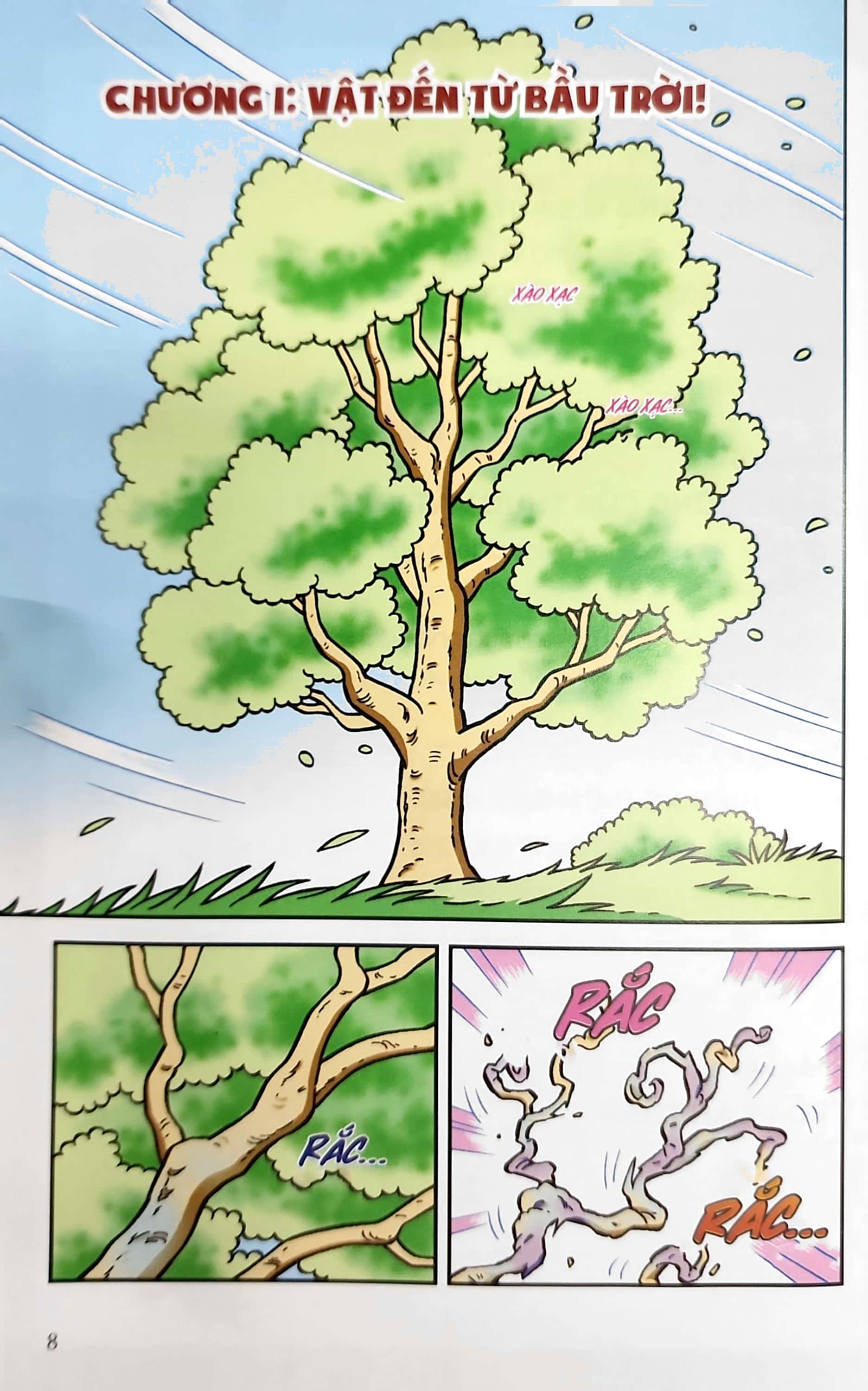 truyện tranh tri thức khoa học - khủng hoảng rừng