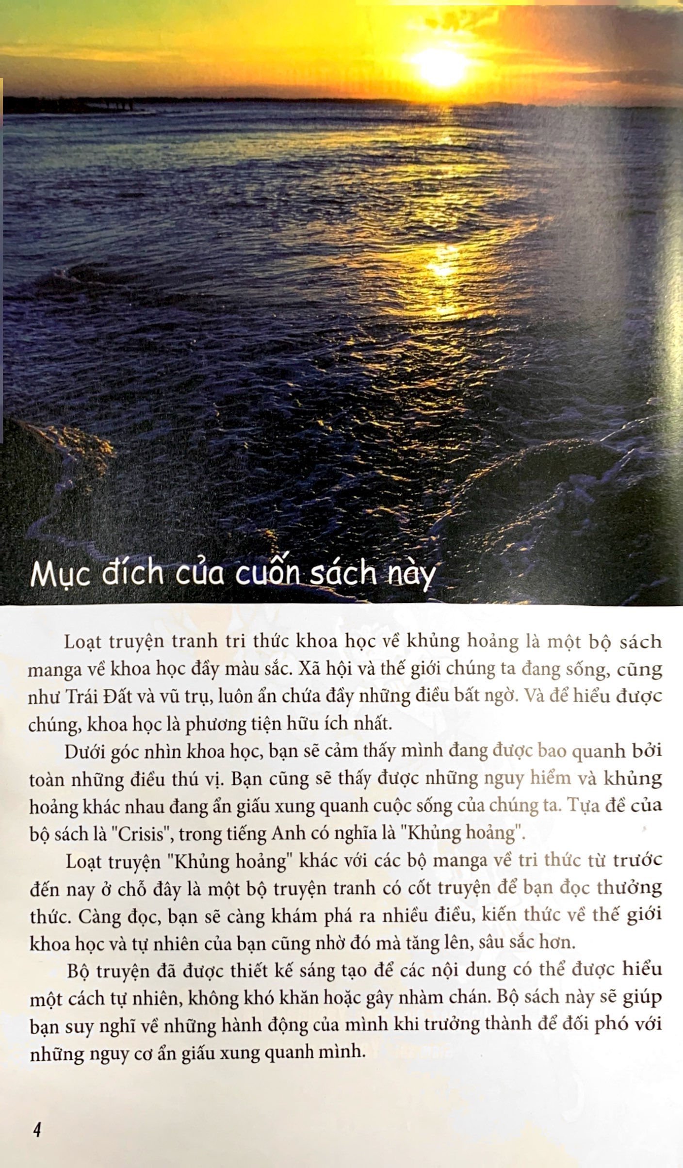 truyện tranh tri thức khoa học - khủng hoảng về đại dương và môi trường toàn cầu