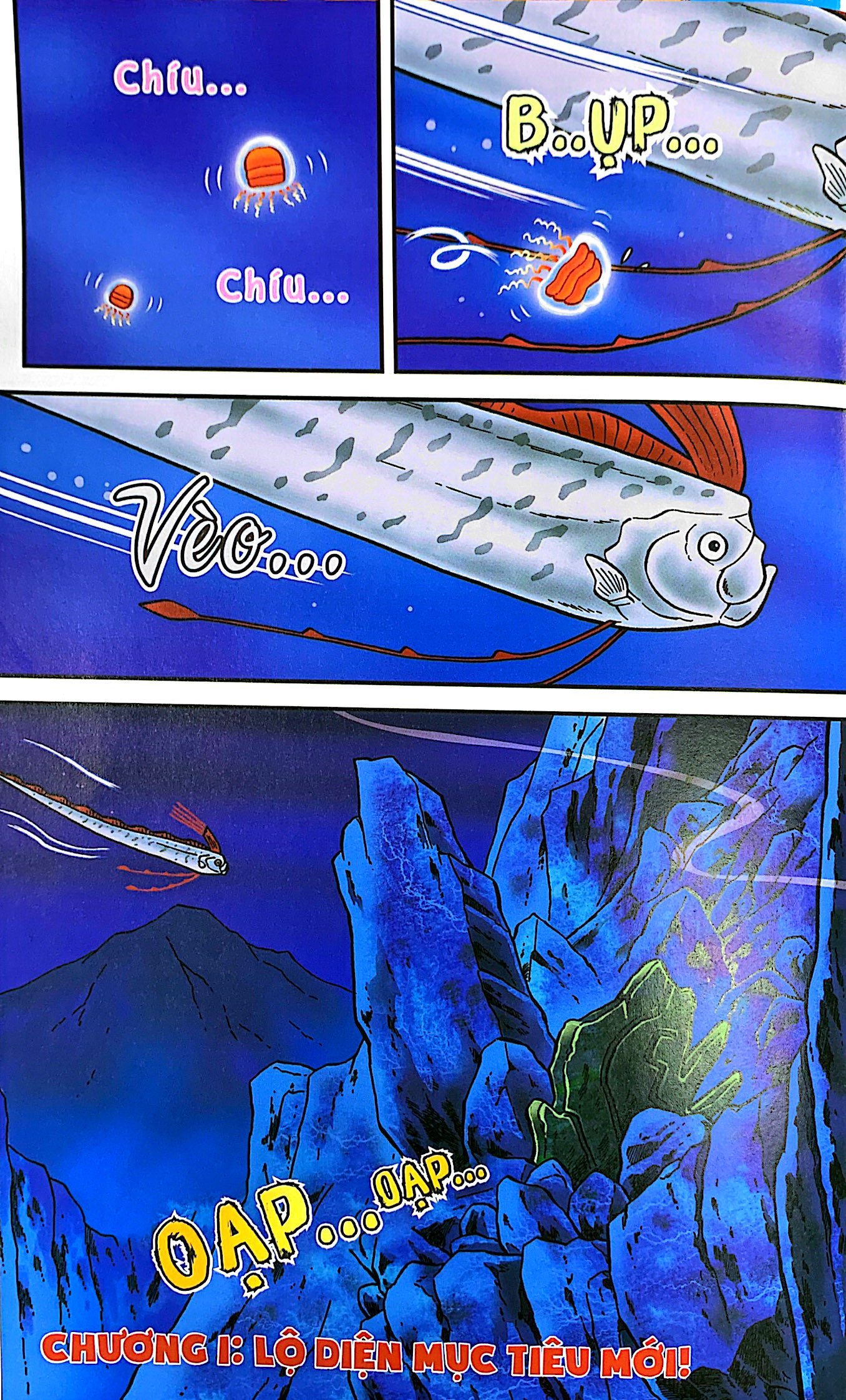 truyện tranh tri thức khoa học - khủng hoảng về đại dương và môi trường toàn cầu