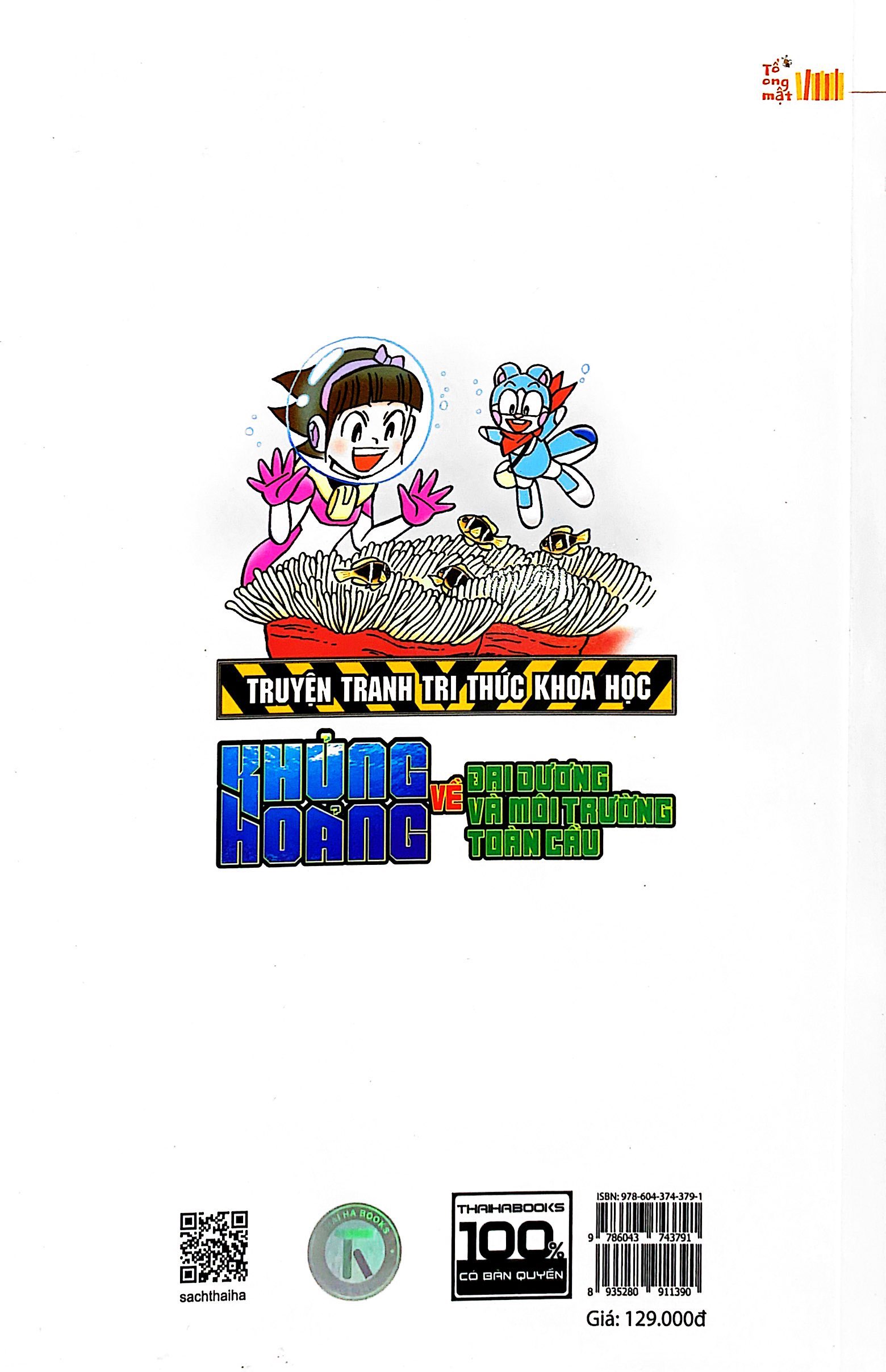 truyện tranh tri thức khoa học - khủng hoảng về đại dương và môi trường toàn cầu